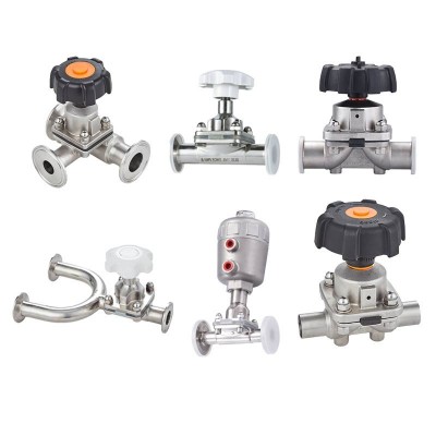 Jy Stainless Steel Manual Ss316l Forged Straight Way Diaphragm Valve